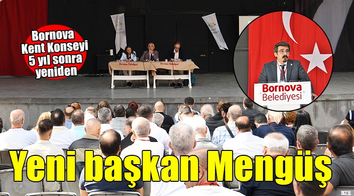 Bornova Kent Konseyi 5 yıl sonra yeniden faaliyete geçti