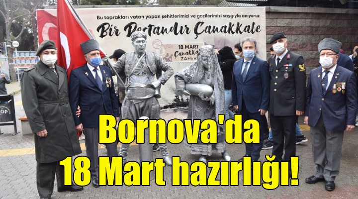 Bornova'da 18 Mart hazırlığı!