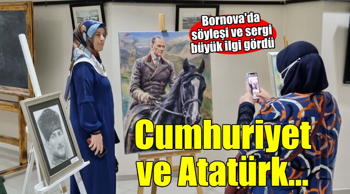 Bornova'da Cumhuriyet ve Atatürk söyleşisi