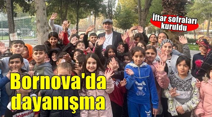 Bornova'da Ramazan dayanışması