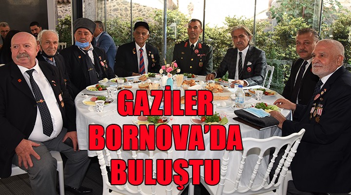 Bornova'da gazilere vefa