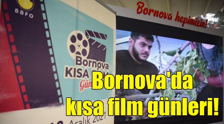 Bornova'da kısa film günleri!