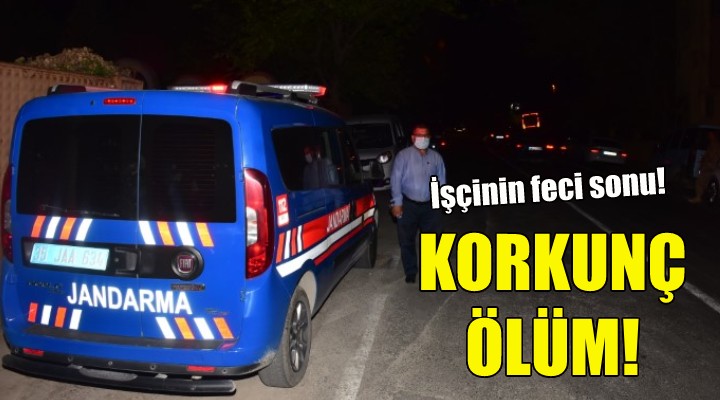 Bornova'da korkunç ölüm!