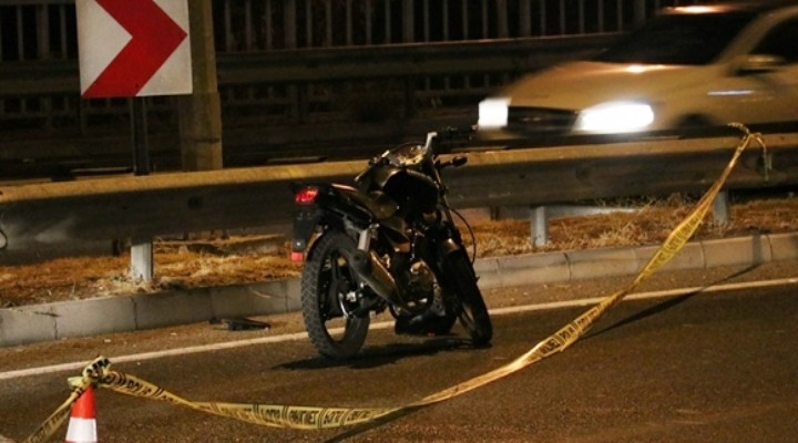 Bornova'da motosiklet kazası: 1 ölü, 1 yaralı!
