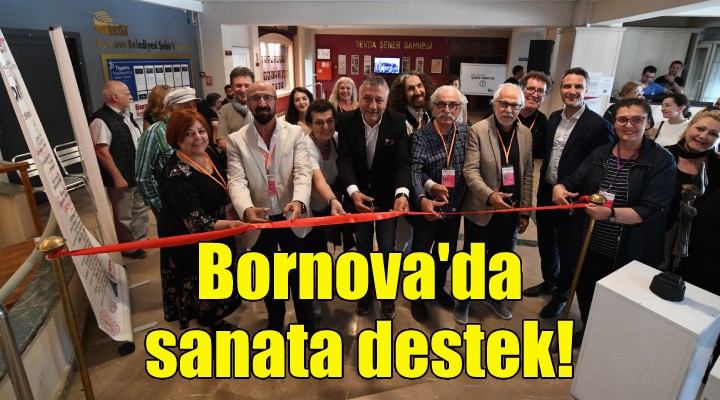Bornova'da sanata destek!