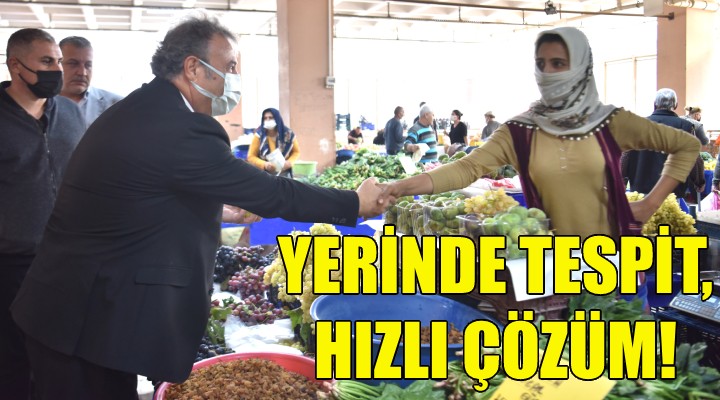 Bornova'da yerinde tespit, hızlı çözüm!