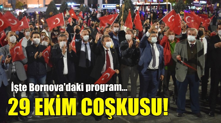 Bornova'da 29 Ekim coşkusu!