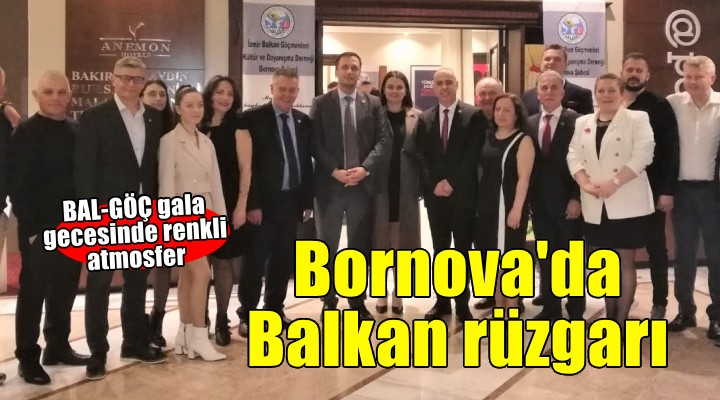 Bornova’da Balkan rüzgarı