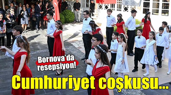 Bornova'da Cumhuriyet coşkusu...