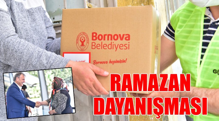 Bornova'da Ramazan dayanışması