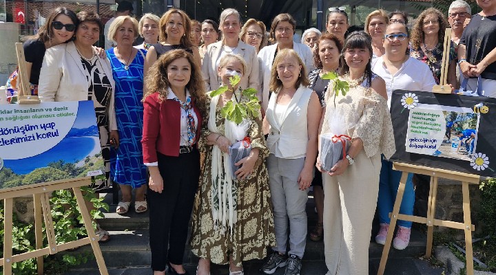 Bornova'da iklim krizine sanatla ve bilimle dikkat çekildi