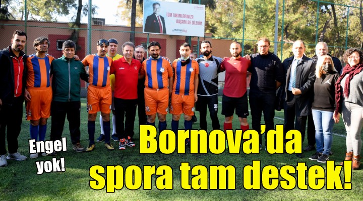 Bornova'da spora tam destek!