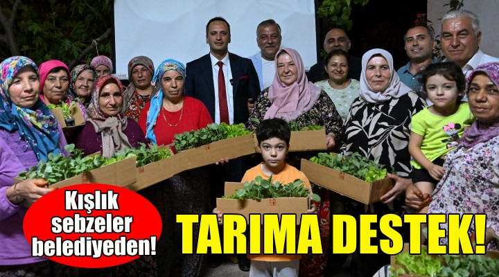 Bornova'da tarıma tam destek!