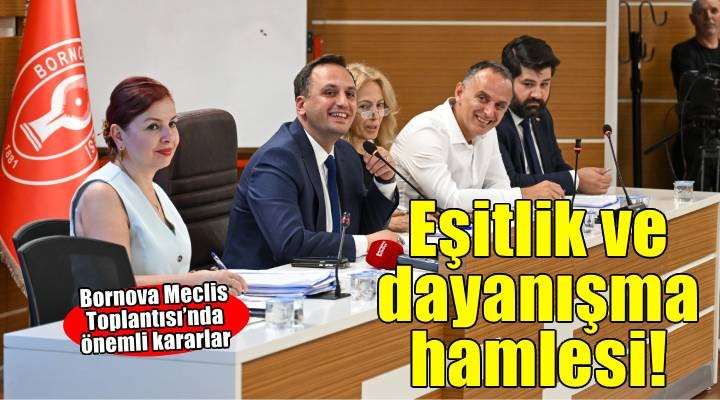 Bornova'dan eşitlik ve dayanışma hamlesi