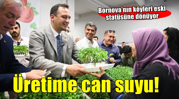 Bornova'nın köyleri eski statüsüne dönüyor