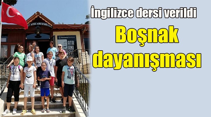 Boşnak dayanışması..