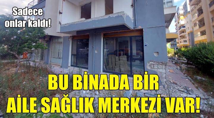 Bu binada bir Aile Sağlık Merkezi var!