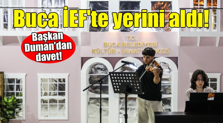 Buca Belediyesi İEF’te yerini aldı!