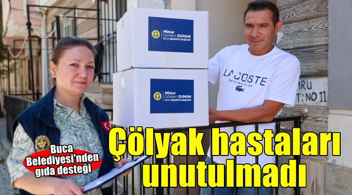Buca Belediyesi'nden çölyak hastalarına destek