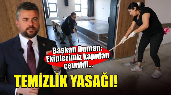 Buca İlçe Milli Eğitim Müdürlüğü'nden okullarda temizlik yasağı!