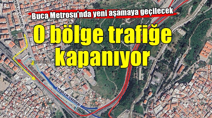 Buca Metrosu'nda yeni aşamaya geçiliyor...