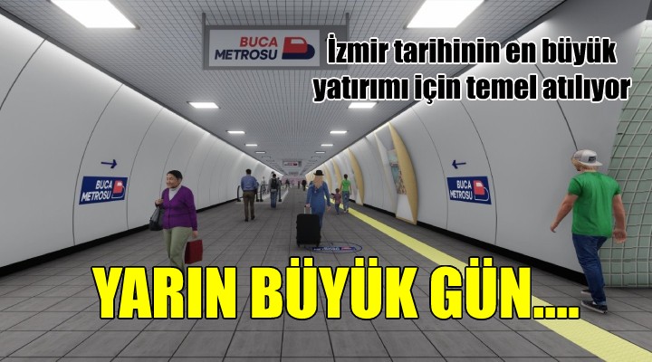 Buca Metrosu'nun temeli atılıyor!