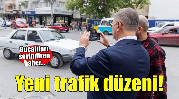 Buca Üçkuyular Meydanı'na yeni trafik düzeni geliyor