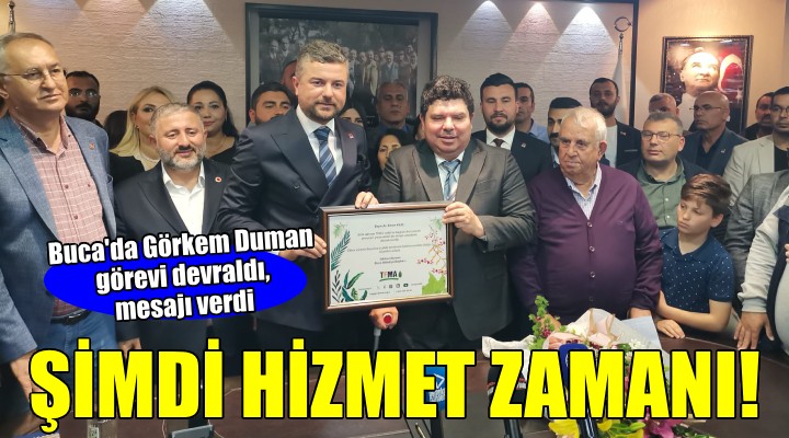 Buca'da Görkem Duman dönemi...