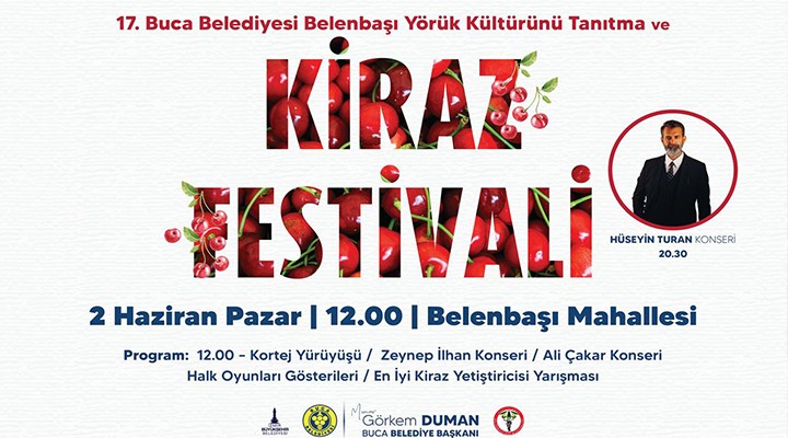 Buca'da 'Kiraz Festivali' için geri sayım...