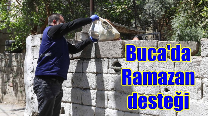 Buca'da Ramazan desteği