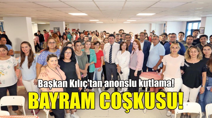 Buca'da bayram coşkusu!