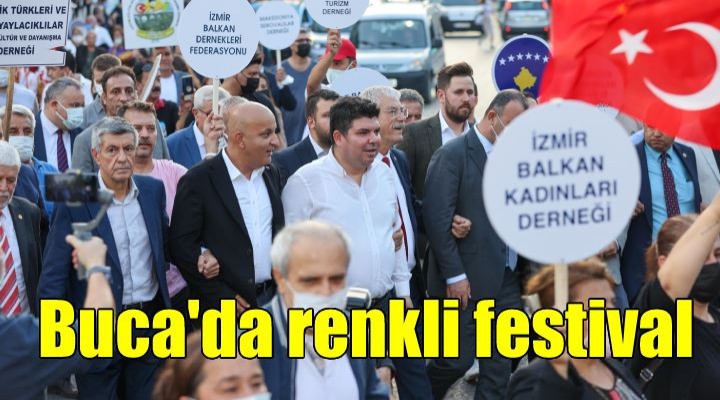 Buca'da en renkli festival