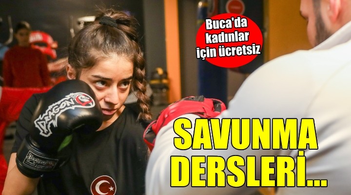 Buca'da kadınlar için ücretsiz savunma dersleri