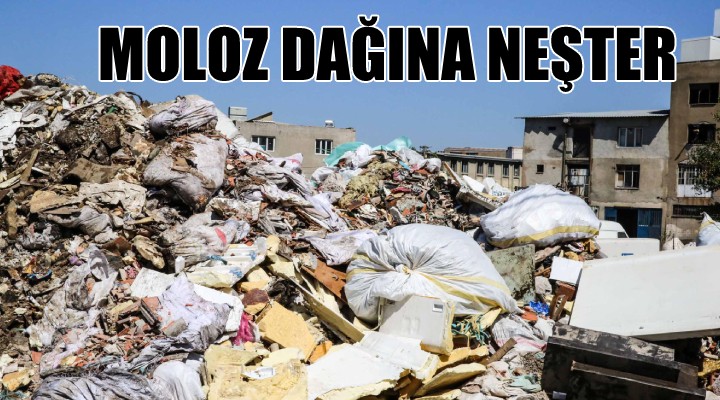 Buca'da moloz dağına neşter