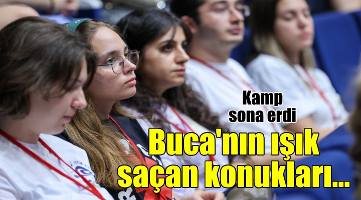 Buca'da yaz kampı bitti