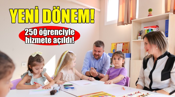 Buca'da yeni dönem... 250 öğrenciyle hizmete açıldı!