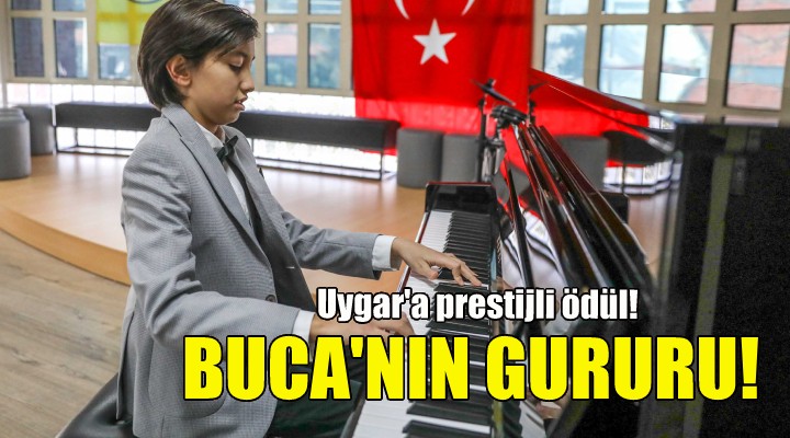 Buca'nın gururu... Uygar'a prestijli ödül!