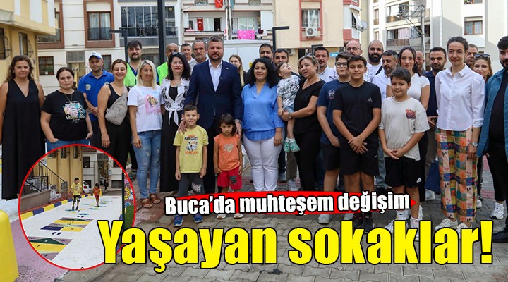 Buca’da 'Yaşayan sokaklar' oluşturuluyor...