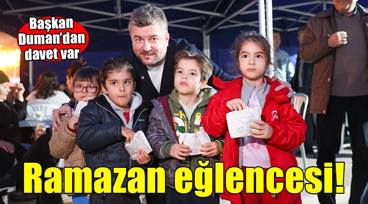 Buca'da çocuklara özel Ramazan eğlencesi