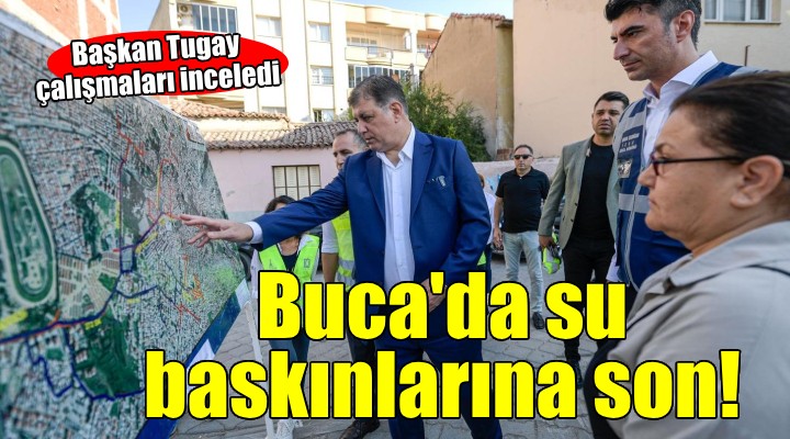 Buca'da su baskınlarının önüne geçilecek