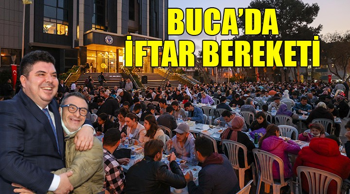 Bucalılar iftarda buluştu...