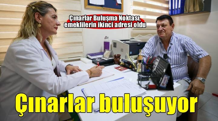 Buca'nın çınarları bu merkezde buluşuyor