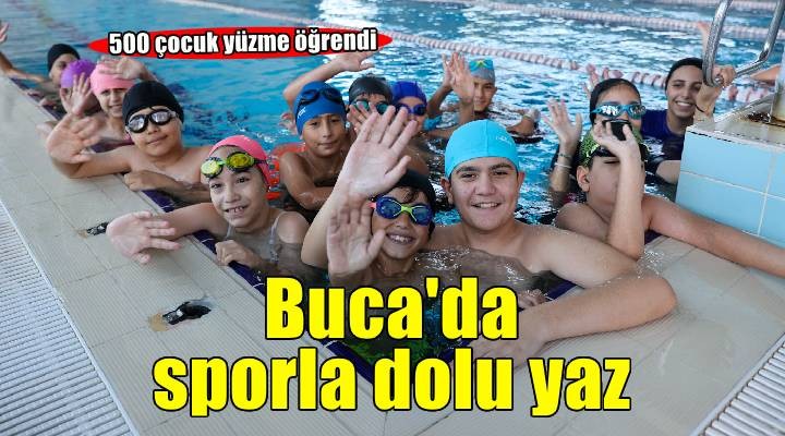 Buca'nın serinleten kurslarına yoğun ilgi