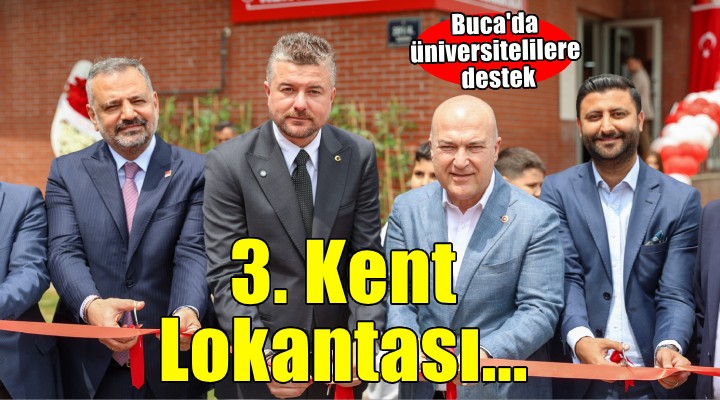 Buca'nın üçüncü Kent Lokantası açıldı
