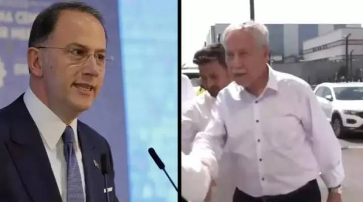 Bülent Arınç'tan Murat Çalık'a sürpriz ziyaret