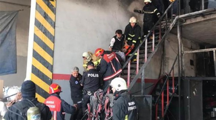 Bursa'da fabrikada patlama: Yaralılar var