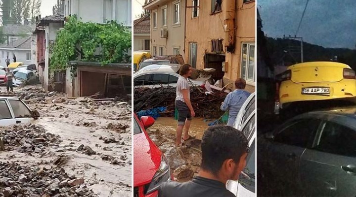 Bursa'da sel felaketi:Can kaybı artıyor!