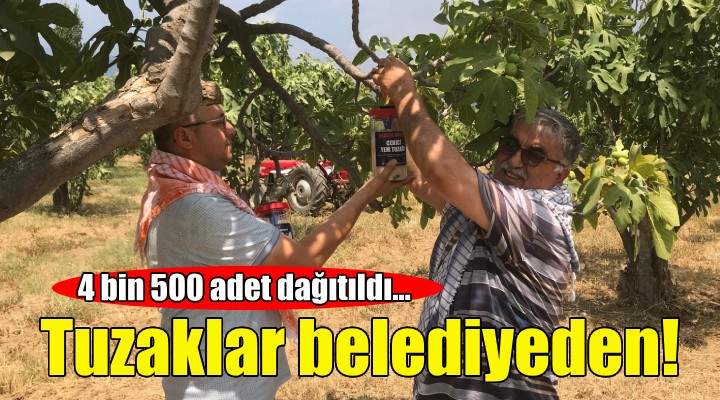 Büyükşehir 4 bin 500 tuzak dağıttı!