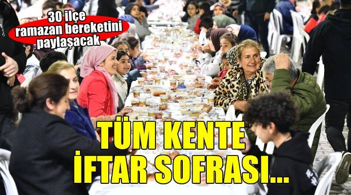 Büyükşehir Ramazan bereketini kente yayacak