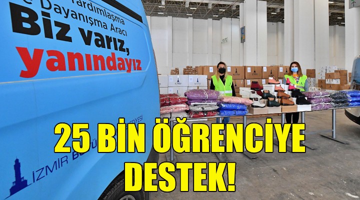 Büyükşehir'den 25 bin öğrenciye destek!